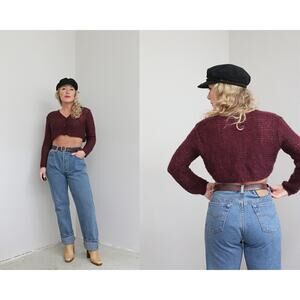 1990's Vintage USA Made Levis 501 Classic Button Fly Jeans Women's MD LG 33" 34"